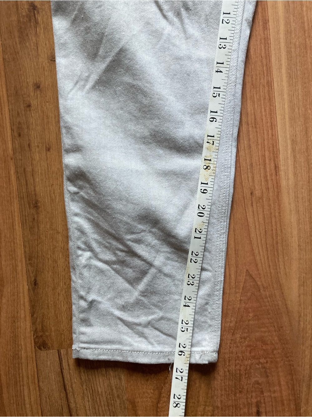 Rag & Bone Miramar Soft French Terry Cotton Stretch Jeans Mens 32x27 Button Fly - Picture 6 of 9
